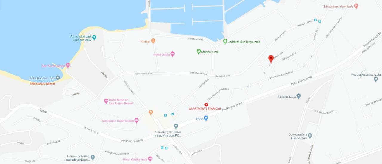 Apartmaji Stamcar Izola Ngoại thất bức ảnh